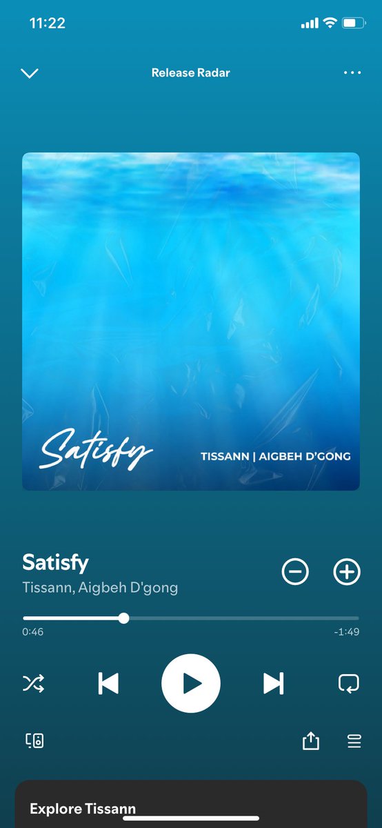 tissann_'s tweet photo. New single; SATISFY with my bro @dgongofficial just dropped on all platforms. Please stream and RT https://t.co/HBAqAXXDnk