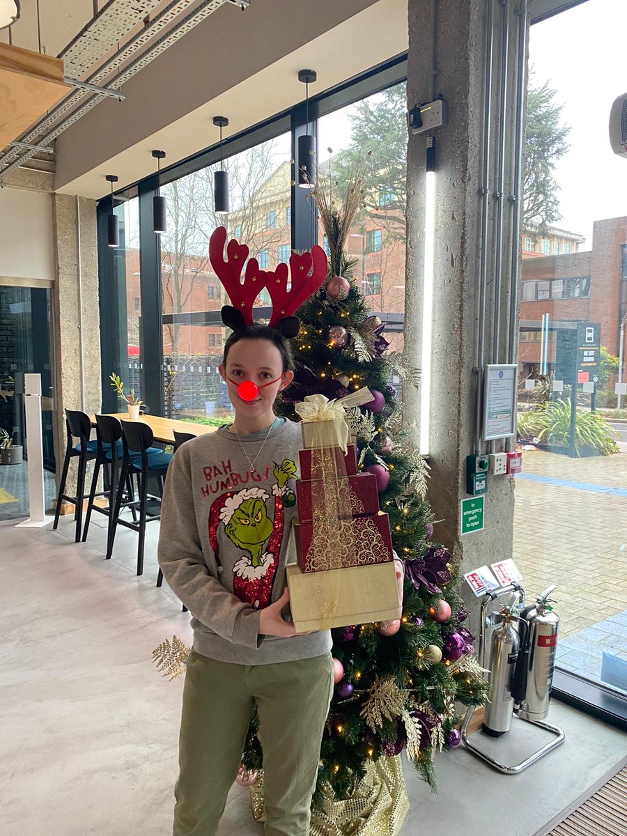 Lovely ladies @lilyandrooldn feeling festive…Christmas Jumper Day #ChristmasSpirit #tenants
