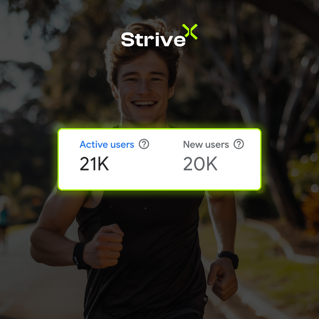 strivex_app's tweet photo. We love to see real numbers
We strive for it. #StriveX
#MoveToEarn #HealthXCrypto