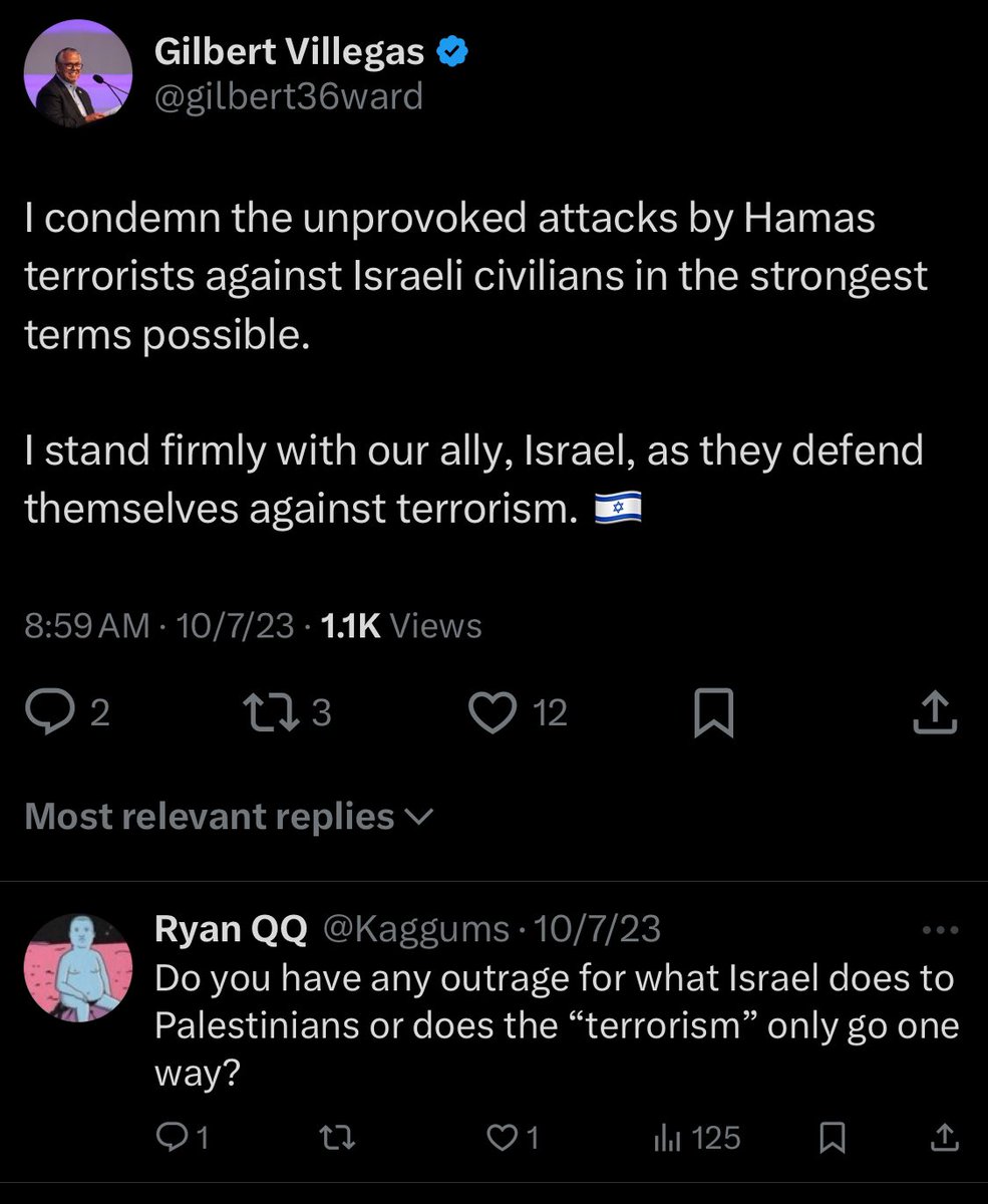 Kaggums's tweet photo. @rothschild48154 @gilbert36ward @chicago He seems to have a few thoughts on the matter of unprovoked attacks though Claude, I was wondering if his sympathy extended to anyone but Israelis but it seems not. Sorry you’re so upset about being completely and utterly wrong :) https://t.co/19w2XleyfR