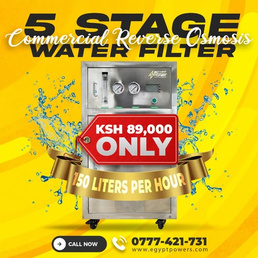 Egypt_Powers's tweet photo. Pure water, guaranteed! 💧✨ Discover the power of our Egypt Power Commercial Filter, featuring a 6-stage filtration system for crystal-clear water:

🔹 Stage 1: PP Filter – Removes sediments and particles.
🔹 Stage 2: GAC Filter – Eliminates chlorine and organic compounds.
🔹 Stage 3: CTO Filter – Enhances taste and odor control.
🔹 Stage 4 & 5: RO Filters – Dual reverse osmosis filters for ultra-pure water.
🔹 Stage 6: T33 – Final polishing for the perfect taste.

Our system also includes:
🔸 2 Pressure Gauges – 🕹️ Monitor performance with ease.
🔸 2 Booster Pumps – 💪 Ensures optimal water pressure.
🔸 TDS General Display – 📊 Always know your water quality.
🔸 Stainless Steel Frame – 🛡️ Durable and built to last.
Upgrade your business with the best in water filtration! 🚰🌟
#EgyptPower #CommercialFilter #PureWater #WaterFiltration #QualityWater #CleanWater 💦