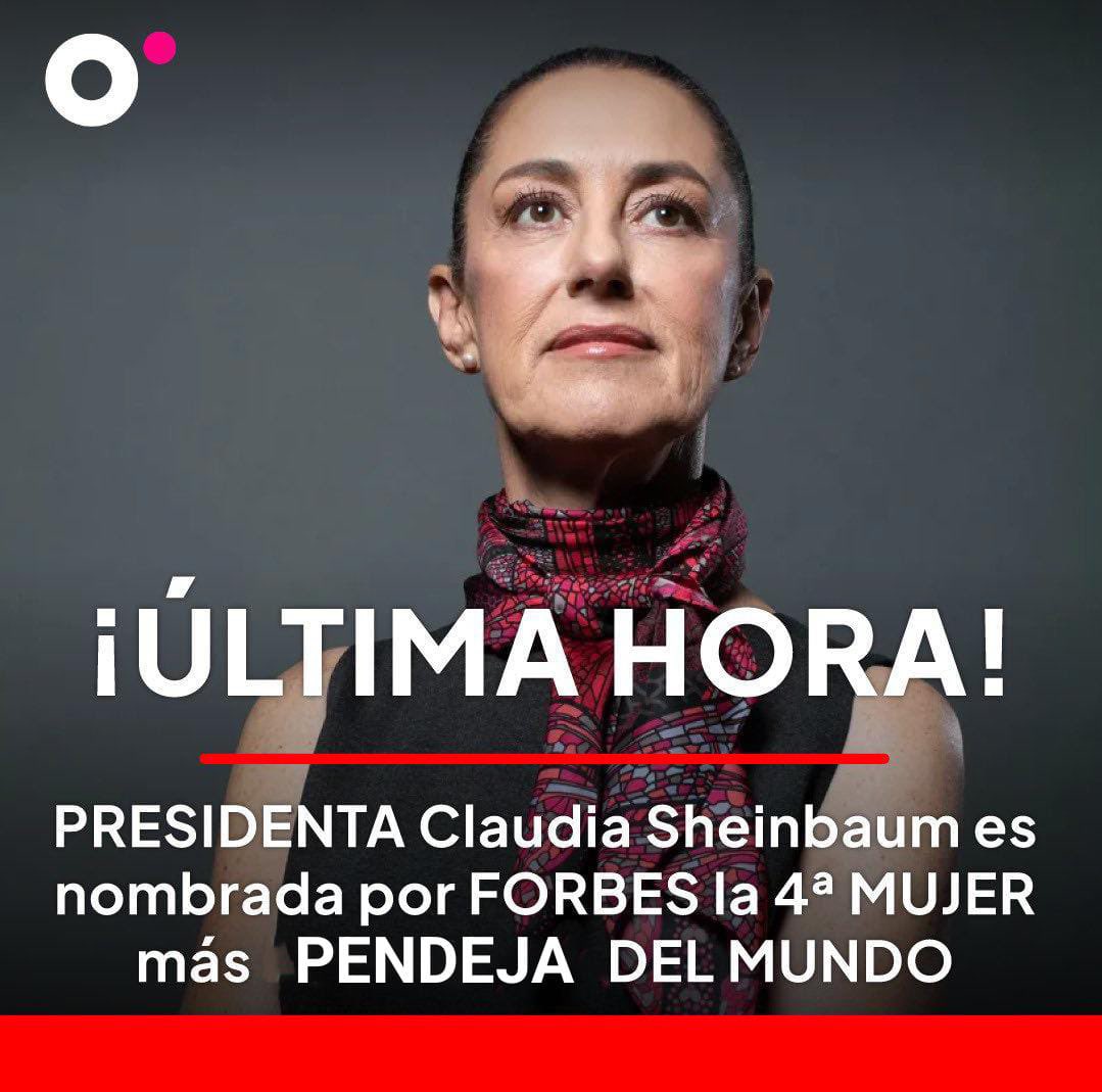 DavidTheOnly12's tweet photo. @PartidoMorenaMx @Claudiashein @Forbes ¡Vamos por ese primer lugar #Presirvienta ! 😎 https://t.co/RmIyJdxWUg