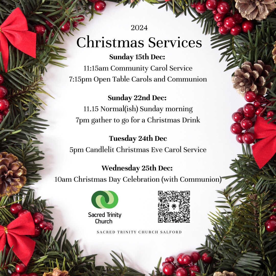 Join us at one or more of our Christmas services. All are welcome.