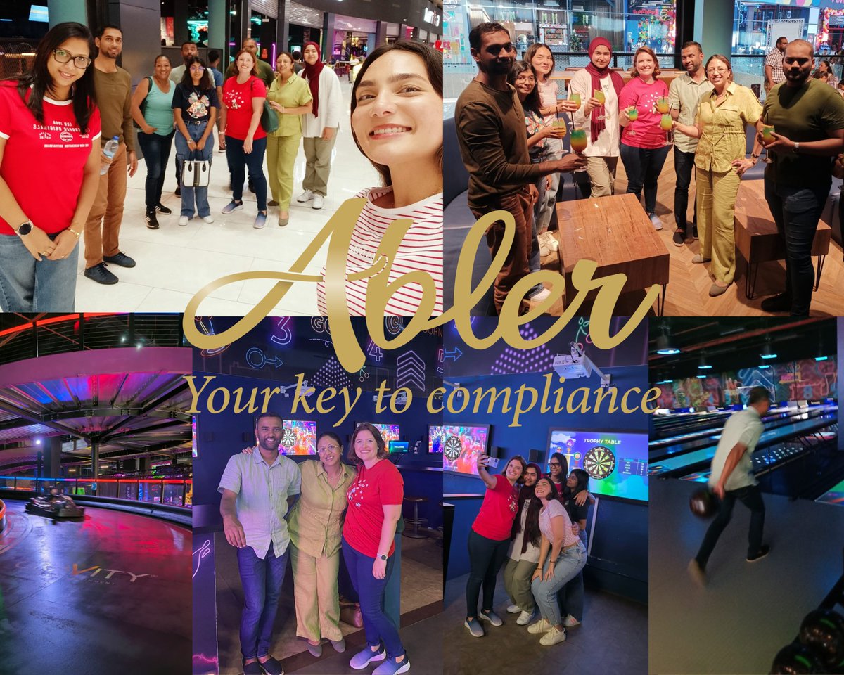 AblerGroup's tweet image. At Abler, as we simplify compliance for our clients, the same is applied to our work - with effective simplicity at the core of everything we do. Yesterday, we celebrated as a team. 🎊 Cheers to simplifying work &amp;amp; life together! #EmbracingSimplicity #EOY