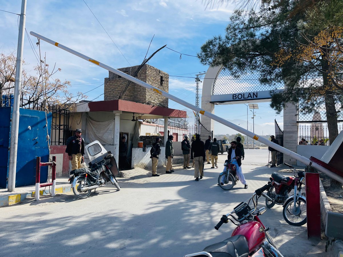A large number of police individuals are deployed in BMC Quetta to sabotage the peaceful protest of the students against the forceful closure of BMC’s hostels. 
As a protest rally is scheduled today for the reopening of the hostels.
These violent behaviours of the district police