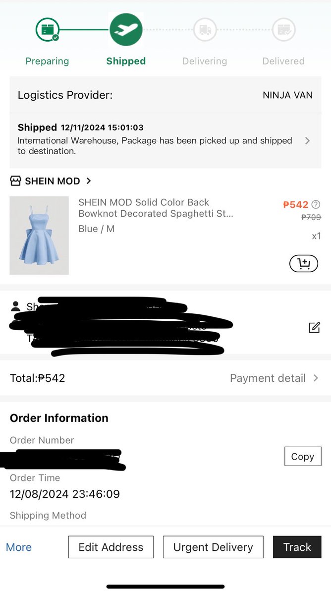 stell4r17s's tweet photo. wts lfb 17rh concert outfit!

hi! baka may inch here sa blue dress (size m) na ito hehe super pretty for con fit, lalo na if you’re aiming for our official colors 🩵

can still edit the address para diretso na siya sainyo :> selling for the price i got it (₱542 discounted siya!) https://t.co/YefdSHBcz3