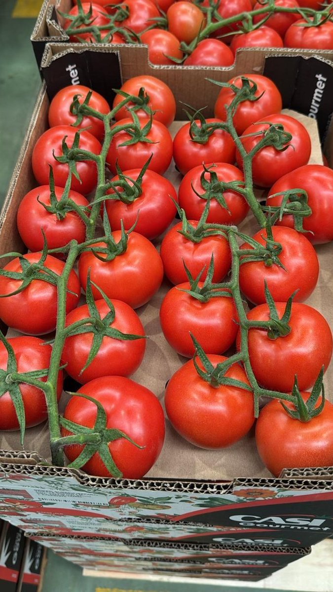 Heritage Mix Tomatoes, Cherry Vine &amp; Vine Tomatoes just arrived! 🚛😍🍅🤩 #Cherrylicious