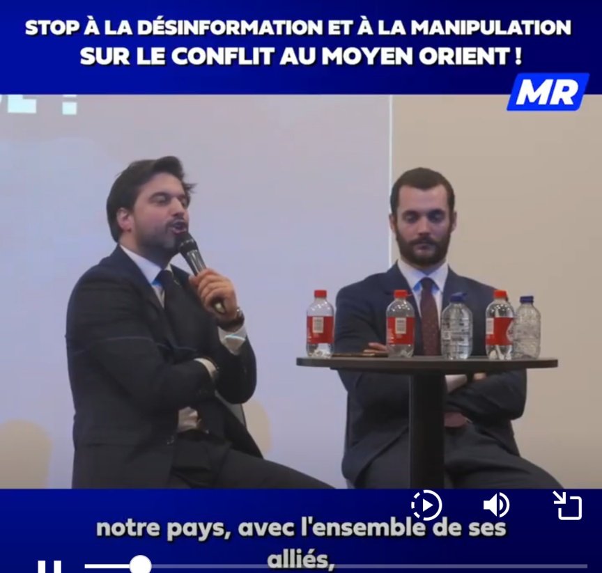 JBDeBorman's tweet photo. La complicité avec les crimes d'@Israel fait oublier l'autre énormité: Bouchez essayant de faire croire que la Belgique a participé à l'invasion US de l'Irak de 2003.

C'est faux: la Belgique, la France &amp; une bonne partie de l'Europe s'étaient opposées à l'invasion. #GlouBMent https://t.co/u0N2x7IJvL