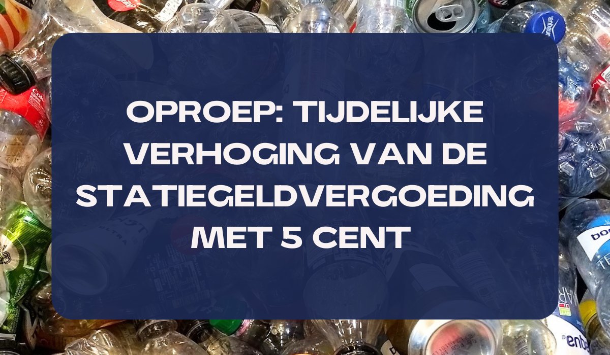 Samen met de <a href="/Consumentenbond/">Consumentenbond</a> roepen we op: geef tijdelijk €0,05 extra statiegeld op flesjes en blikjes om inzameling te stimuleren en niet uitgekeerd geld terug te geven aan consumenten. 

Lees hier het hele persbericht: fairresourcefoundation.org/5-cent-premie-… 

 #statiegeld <a href="/Verpact/">Verpact</a>