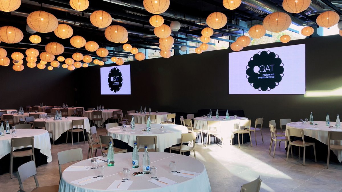 LED DREAM (@led_dream) on Twitter photo Hotel Qgat equipa y moderniza su sala Ágora para todo tipo de eventos #Qgat <a href="/qgathotelcugat/">Qgat Hotel</a> #tecnologia #audiovisual #salaagora #eventos #pantallasled Hotel Qgat equipa y moderniza su sala Ágora para todo tipo de eventos #Qgat <a href="/qgathotelcugat/">Qgat Hotel</a> #tecnologia #audiovisual #salaagora #eventos #pantallasled