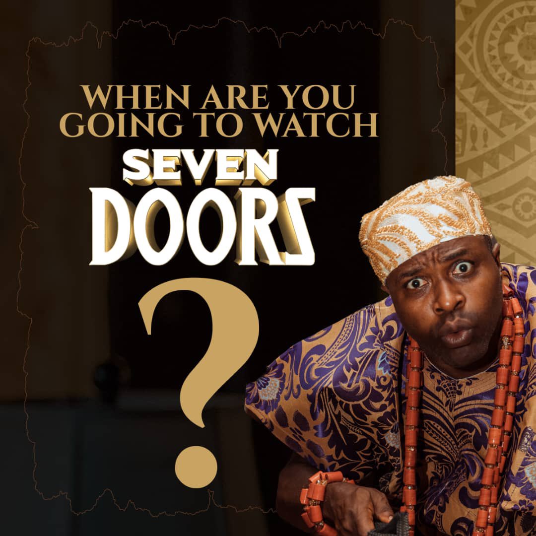 realfemiadebayo's tweet photo. The wait is finally over!‼️ Seven Doors is streaming on Netflix today! 📽️🍿

How will you be watching?
1️⃣ Immediately! 
2️⃣ This weekend, Netflix and chill. 
3️⃣ With my friends and family. 

Let me know your vibe in the comments! 

And here's something special — if you’ve been showing love and engaging with our Seven Doors posts since the promo started, we want to thank you! 

Show us 7 instances where you’ve interacted with us, and if you don’t have a Netflix subscription yet, we just might hook you up with one! 🥳

See you on Netflix! 

#SevenDoors
#SevenDoorsOnNetflix
