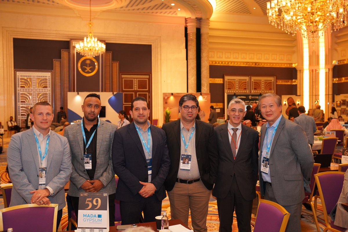 gbbventure's tweet photo. We were delighted to host Mada Gypsum Company as Gypsum Partner at the 16th Real Estate Development Summit - Saudi Arabia | Luxury Edition.

Register now for our upcoming summits - https://t.co/LCpRPAzZUy

#redssaudiarabia2024 #redssaudi2024 #redsummit #gbbventure #gigaprojects https://t.co/prQarY8ubk