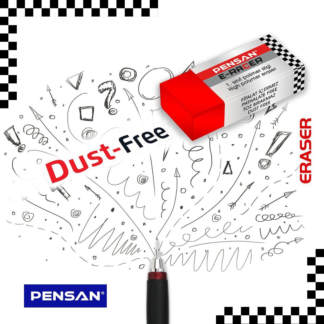 Tozsuz Silmenin Keyfi: PENSAN E-RACER Silgileri!

👉 Fitalat içermez ( Phthalate Free)
👉 Toz Bırakmaz (Dust Free)

.

#pensan #silgi #pencildrawing #pencilart #coloredpencil #pencilsketch #pensankalem #color #duster #exam #e-racer #eraser