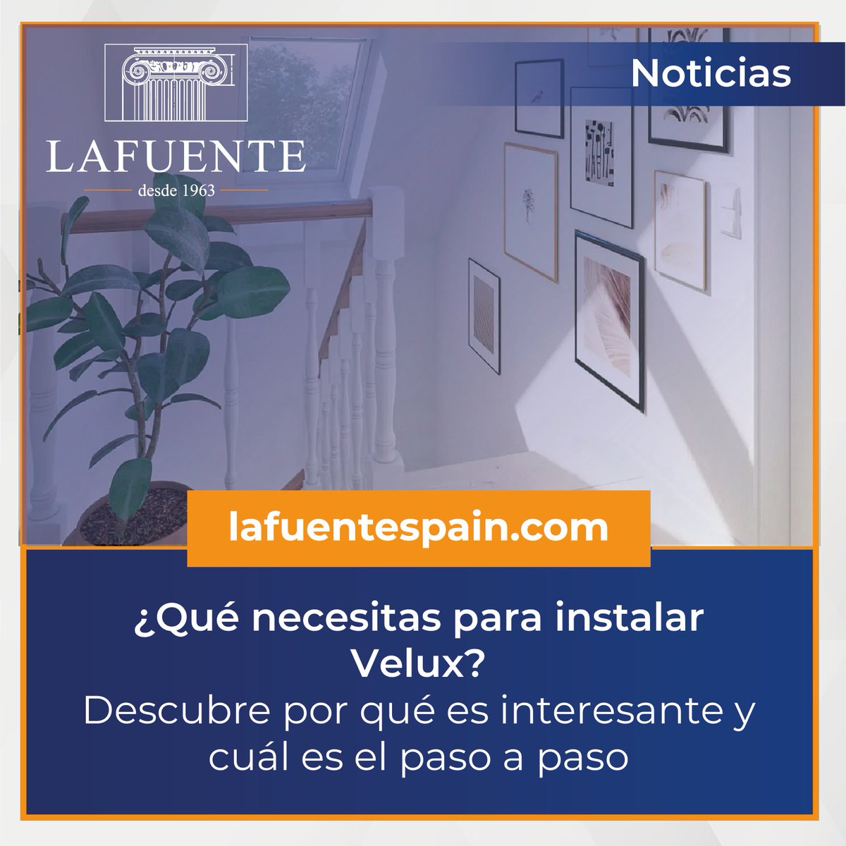 LafuenteSegovia's tweet image. ¡Buenos días!
En LAFUENTE podemos asesorarte al seleccionar la
ventana o persiana VELUX que mejor se adapta a tus
necesidades. ¿Quieres saber por qué es interesante
instalar Velux y el paso a paso para hacerlo?

📲bit.ly/3ZtplWS

#Velux #Ventanas #Persianas #Luz
