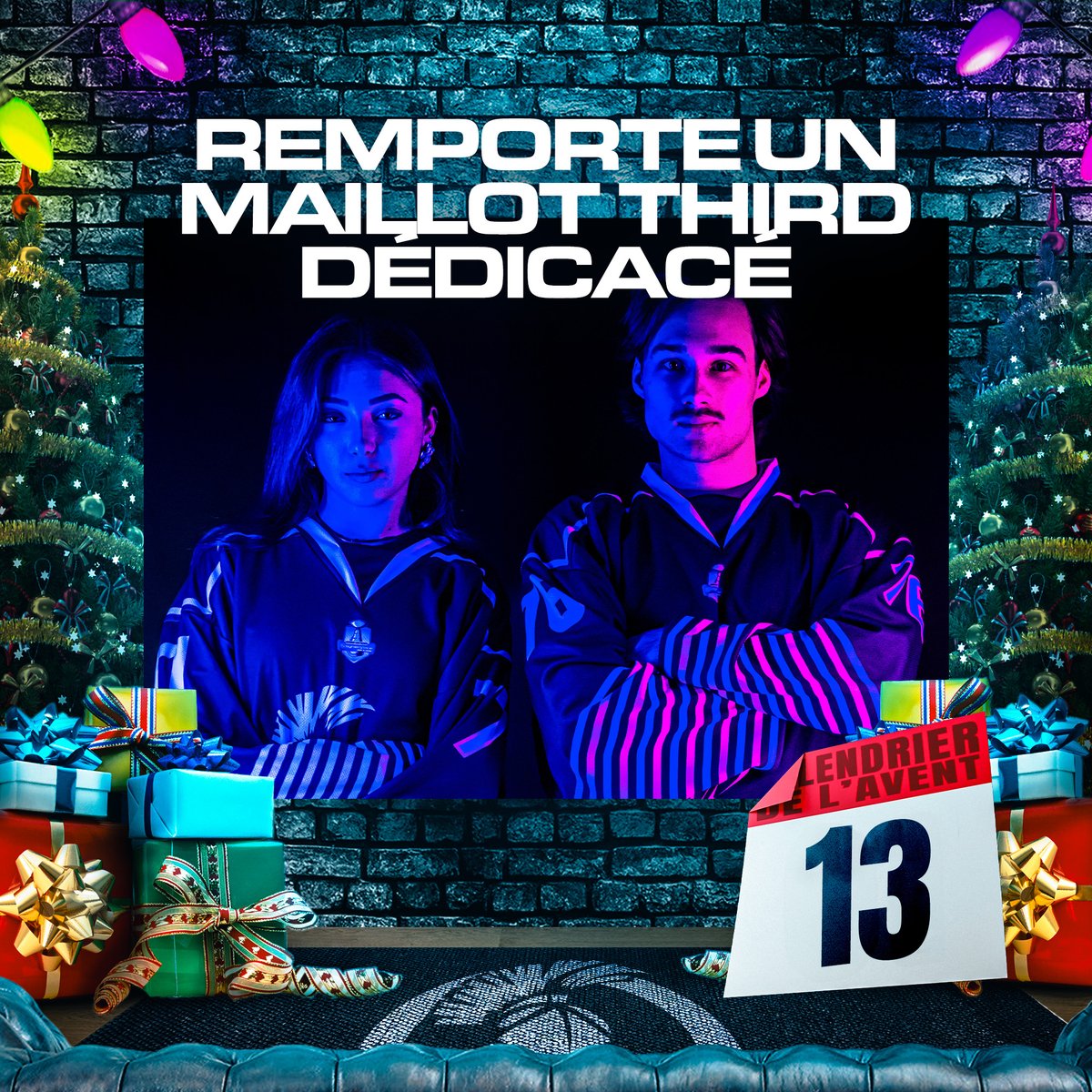 𝐂𝐚𝐥𝐞𝐧𝐝𝐫𝐢𝐞𝐫 𝐝𝐞 𝐥'𝐚𝐯𝐞𝐧𝐭 : 𝐉𝐨𝐮𝐫 𝟏𝟑 !  🎁

Aujourd’hui, tentez de remporter notre nouveau maillot THIRD dédicacé par le joueur de votre choix ! 😍

Pour participer : 

👉 Rt + follow <a href="/SpartsMarseille/">Spartiates de Marseille</a>