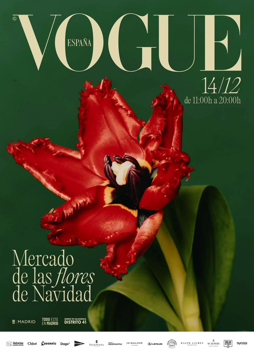 LexusSpain's tweet photo. Mañana os esperamos de 11h a 20h en el Mercado de las flores de Navidad de @VogueSpain. 🎄🎅🏻 https://t.co/BVpT7qrfYs