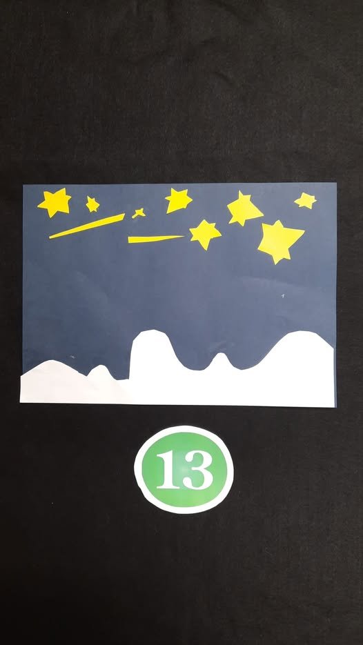 PeLaLPR's tweet photo. Someadventtikalenterimme 13. luukku pitää sisällään lumihankia ja kauniin tähtitaivaan ✨

Taiteilijana Eetu.

#someadventtikalenteri #pelastakaalapset #lappeenranta https://t.co/RjuzQCi3cb