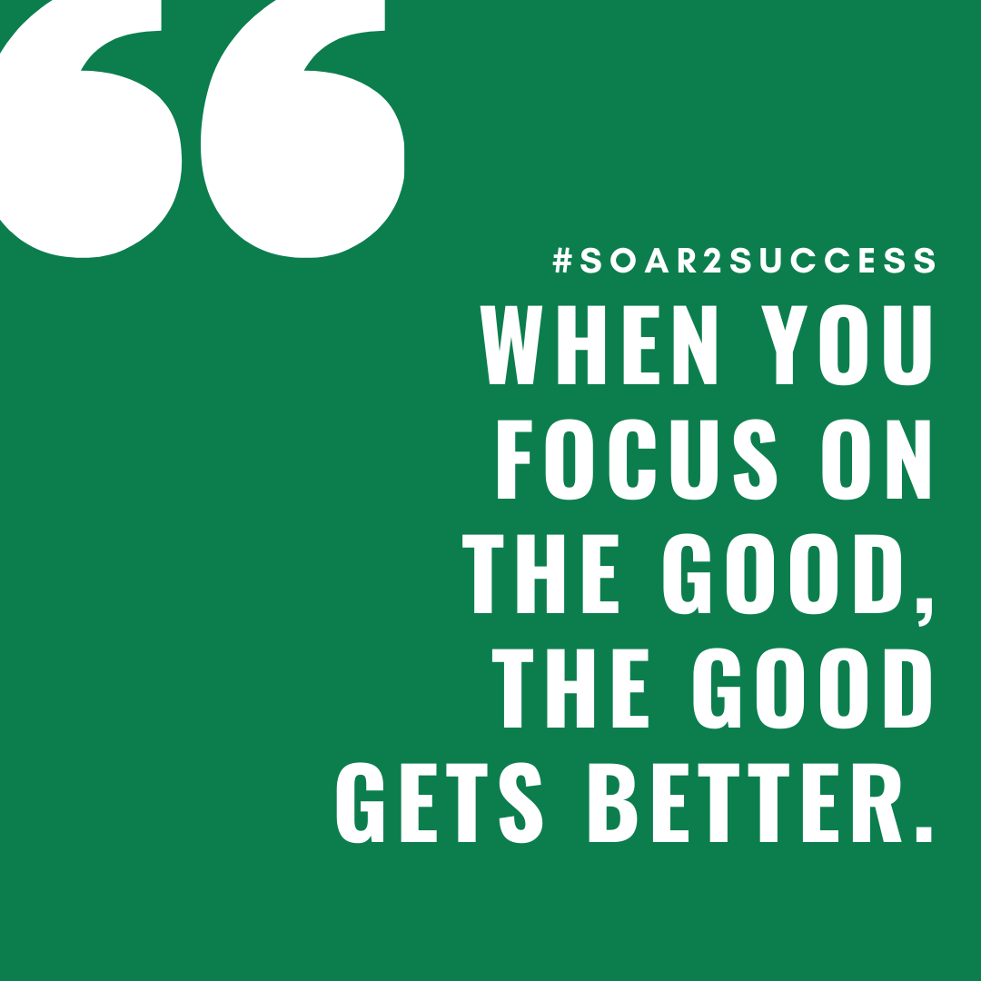 pilotspeaker's tweet photo. When you focus on the good, the good gets better.  #Leadership #Pilotspeaker #Soar2Success https://t.co/hJ70lufLRo