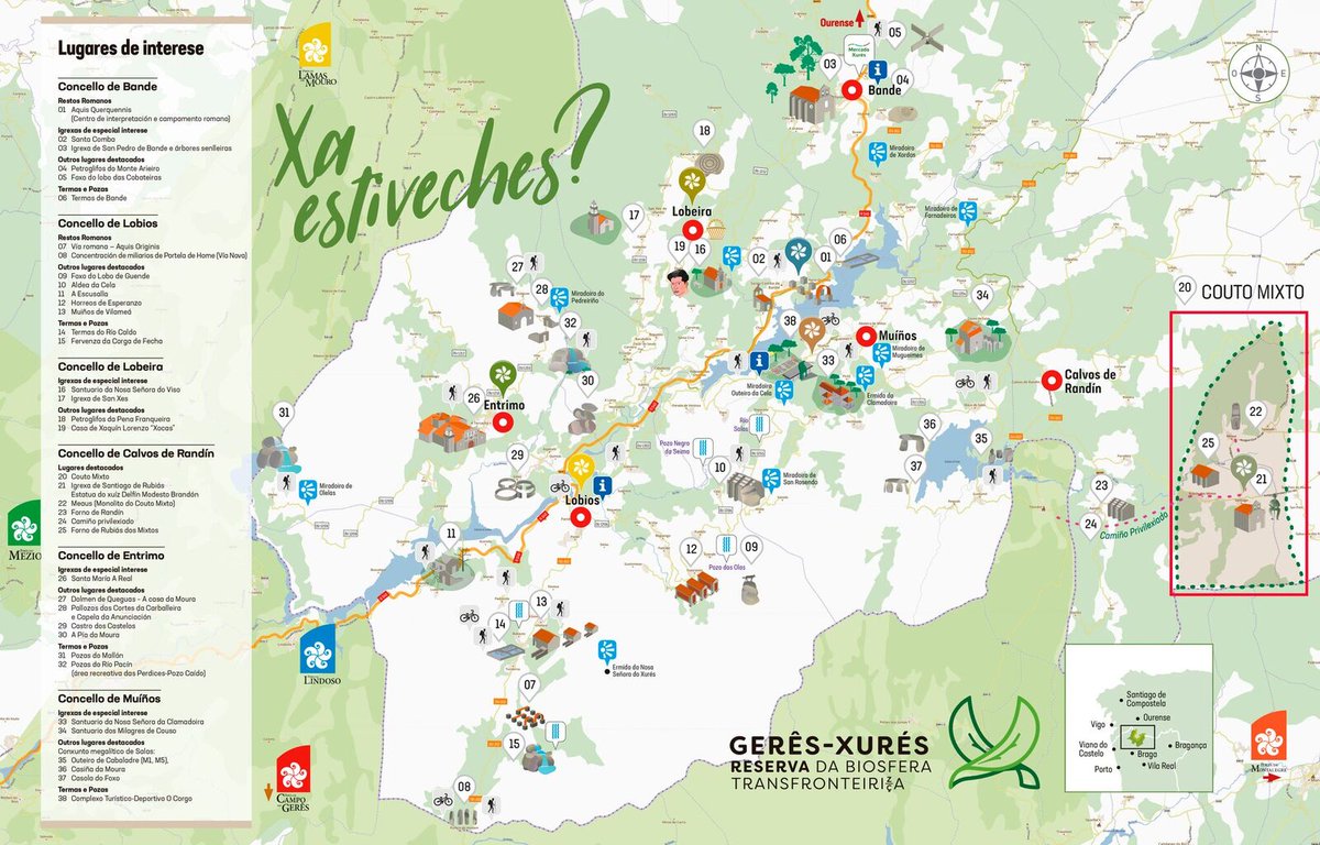 Portas do Xurés (@portasdoxures) on Twitter photo Mapa turístico da parte galega da Reserva da Biosfera Transfronteiriza #Gerês #Xurés (RBTGX) <a href="/FronteirasPT/">Fronteiras</a> <a href="/frontespo/">Frontera ES-PO</a> <a href="/elTrapezio/">El Trapezio</a> @dosmistos <a href="/coutomixtobxl/">Couto Mixto de Bruxelas</a> <a href="/ocoutomixto/">Couto Mixto</a> <a href="/CoutoMixto/">Couto Mixto</a> <a href="/concellolobios/">Concello de Lobios</a> <a href="/ConcelloMuinos/">Concello de Muiños</a> Mapa turístico da parte galega da Reserva da Biosfera Transfronteiriza #Gerês #Xurés (RBTGX) <a href="/FronteirasPT/">Fronteiras</a> <a href="/frontespo/">Frontera ES-PO</a> <a href="/elTrapezio/">El Trapezio</a> @dosmistos <a href="/coutomixtobxl/">Couto Mixto de Bruxelas</a> <a href="/ocoutomixto/">Couto Mixto</a> <a href="/CoutoMixto/">Couto Mixto</a> <a href="/concellolobios/">Concello de Lobios</a> <a href="/ConcelloMuinos/">Concello de Muiños</a>