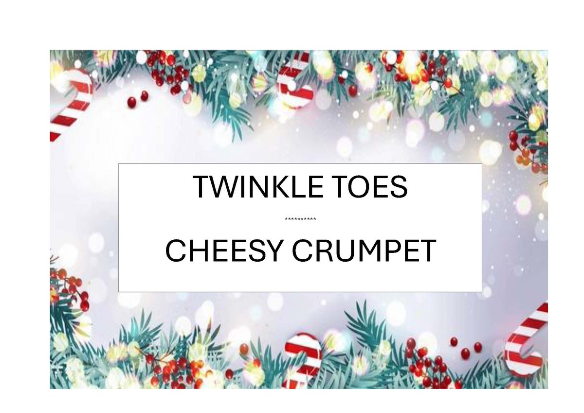 Mellors@Winstanley (@mellorswins) on Twitter photo 🎅On the tenth day of Christmas (13th Dec) Mellors gave to me, a FREE cheesy crumpet 🎅Show the picture below and quote TWINKLE TOES to claim your free cheesy crumpet. Available from the main breakfast counter from 8.30am <a href="/winstanleycoll/">Winstanley College</a> <a href="/Juliehorrocks3/">Julie Horrocks</a> <a href="/mellorscatering/">Mellors Catering Services</a> 🎅On the tenth day of Christmas (13th Dec) Mellors gave to me, a FREE cheesy crumpet 🎅Show the picture below and quote TWINKLE TOES to claim your free cheesy crumpet. Available from the main breakfast counter from 8.30am <a href="/winstanleycoll/">Winstanley College</a> <a href="/Juliehorrocks3/">Julie Horrocks</a> <a href="/mellorscatering/">Mellors Catering Services</a>