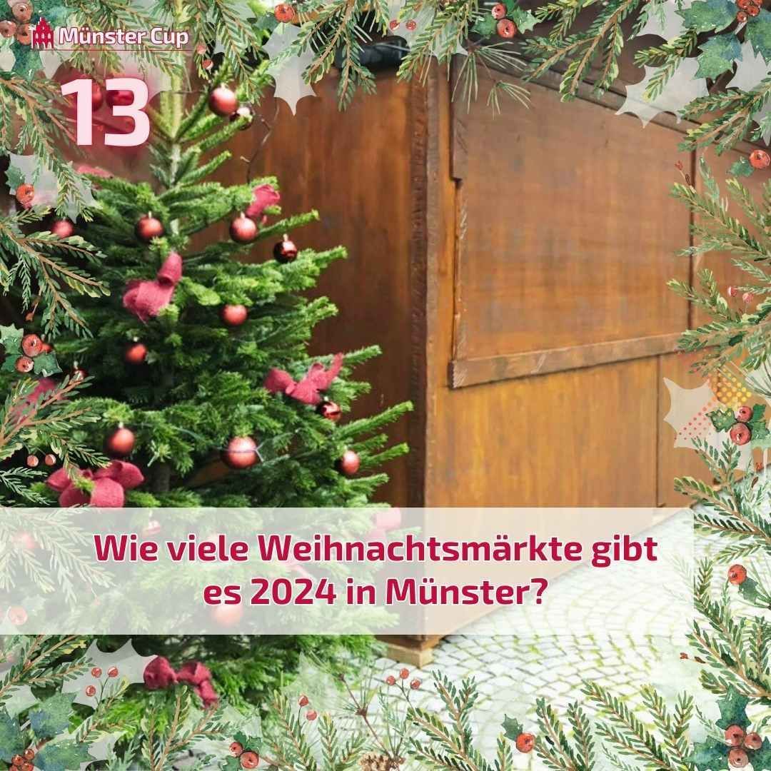 MuensterQuiz's tweet photo. ✨ Weihnachtszauber in #Münster! Die Weihnachtsmärkte sind alle zu Fuß erreichbar! 🎄😍 Genieße #Glühwein, regionale Leckereien &amp; festliche Stimmung im Herzen der Stadt

#MünsterCup #MuensterQuiz #Weihnachtsmarkt #Weihnachtszauber #XMas #Münsterland #VisitMünster #Winterzeit https://t.co/aAnfof8PEf