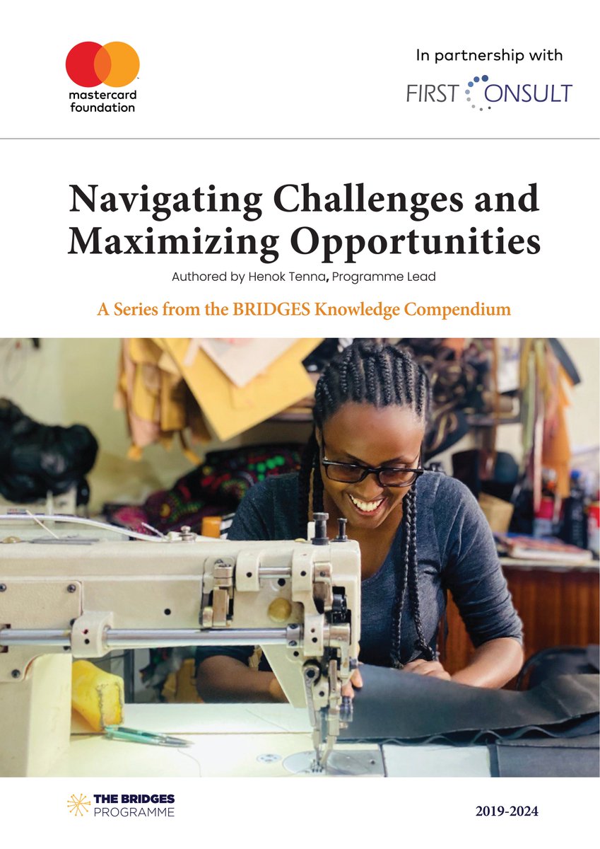 Henok Tenna, BRIDGES Programme Lead, reflects on key insights from tackling crises like COVID-19 and building impactful partnerships throughout the programme's years. 

Learn more in our Knowledge Compendium (2019-2024): firstconsultet.com/api/containers…