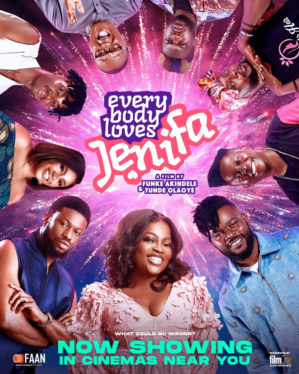funkeakindele's tweet photo. ITS FINALLY HERE!!!
#EverybodyLovesJenifa is NOW SHOWING in cinemas NATIONWIDE! Grab your tickets NOW and get ready for an Unforgettable Experience!

#ELJthemovie #funkeakindele #funkeakindelenetwork https://t.co/kgWTKx23fh