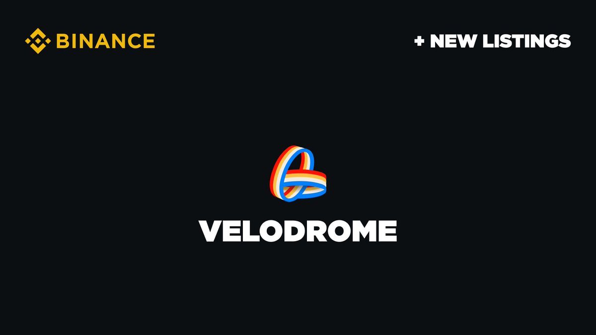 #Binance will list <a href="/VelodromeFi/">Velodrome</a> $VELO with seed tag applied.

➡️ binance.com/en/support/ann…