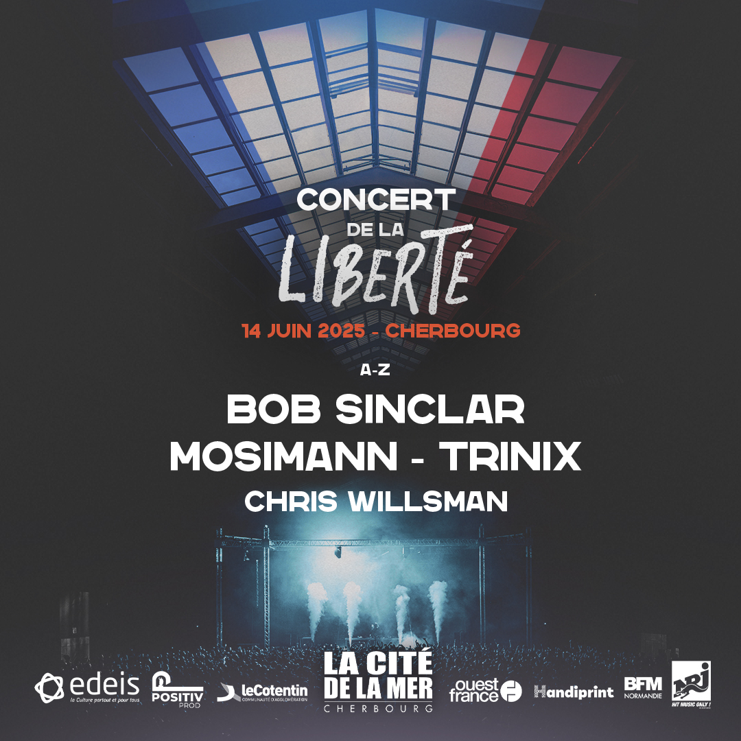 Vous faites quoi le samedi 14 juin prochain ? Venez danser aux sons de <a href="/bobsinclar/">Bob Sinclar</a> <a href="/mosimannoff/">MOSIMANN</a> <a href="/TrinixMusic/">TRINIX</a> et <a href="/ChrisWillsman/">CHRIS WILLSMAN</a> pour la 2e édition du Concert de la Liberté
Une bonne idée de cadeau à glisser au pied du sapin dans quelques jours... 🎁🎄
shotgun.live/fr/events/conc…