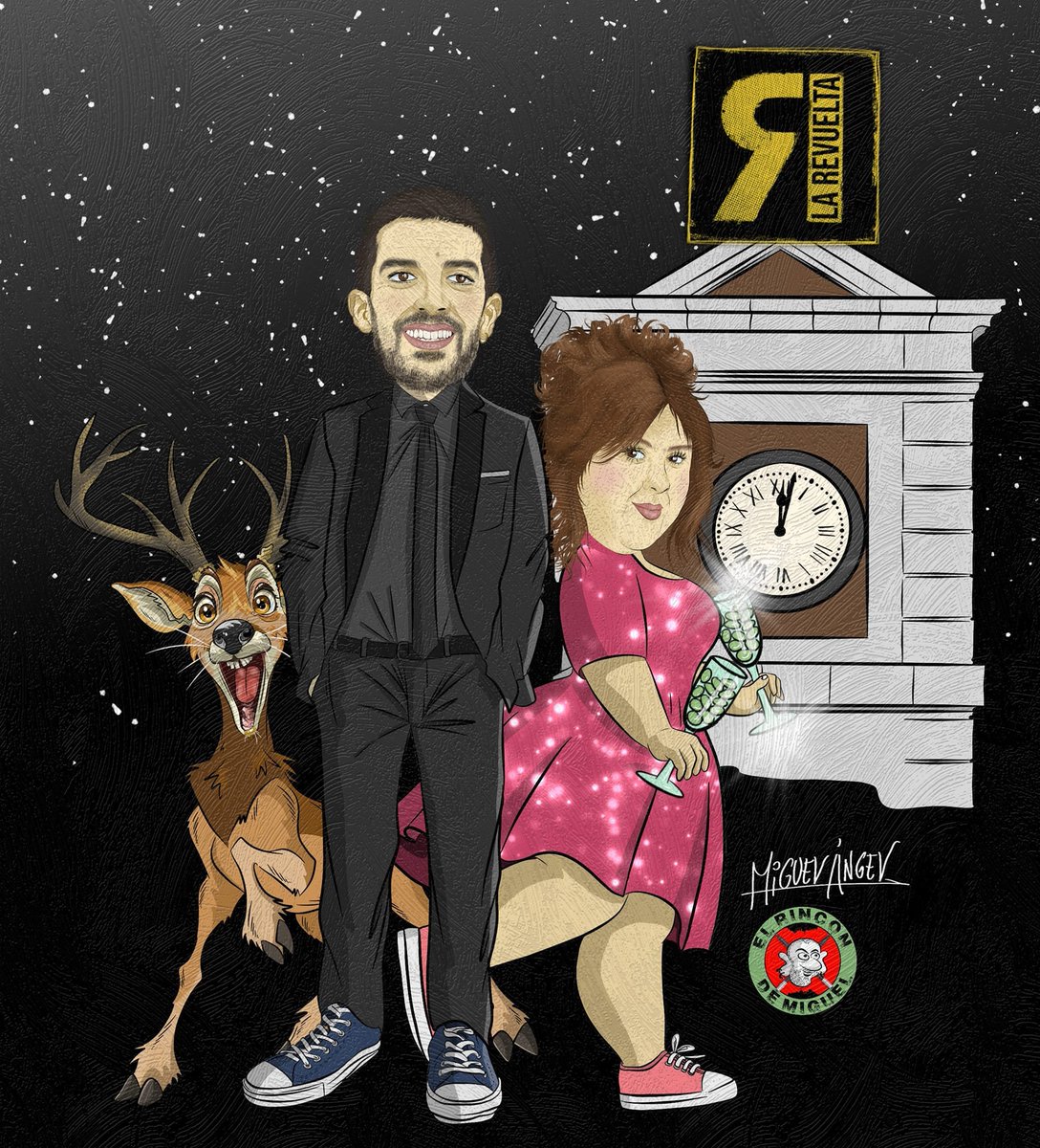 <a href="/blvcom/">Barlovento Comunicación</a> <a href="/LaRevuelta_TVE/">La Revuelta</a> <a href="/El_Hormiguero/">El Hormiguero</a> Animo a La Revuelta, y os seguimos todos los dias y os seguiremos en Fin de Año en TVE, la televisión DE TODOS