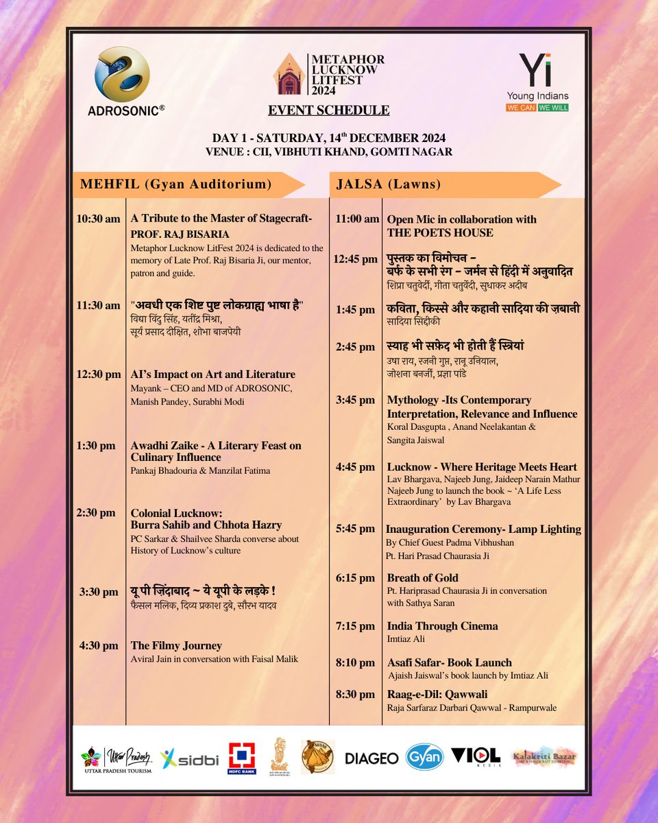 Metaphor Lucknow Litfest tweet media