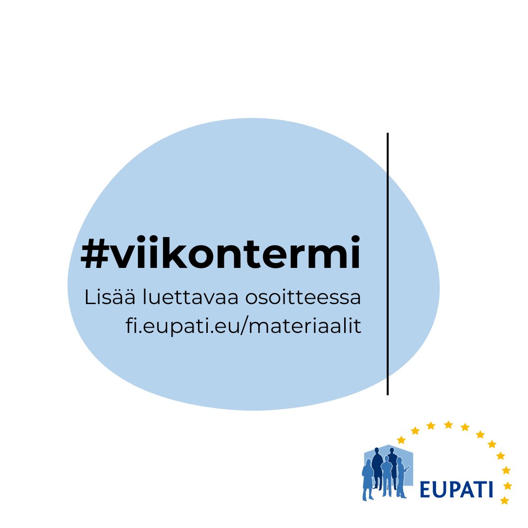 Vuoden viimeinen #viikontermi on #genomi.

"Genomilla tarkoitetaan organismin koko geneettistä materiaalia. Genomissa on kaikki se informaatio, joka tarvitaan kyseisen organismin kehitykseen ja kasvuun."

🔵 Lue lisää genomista sanastostamme: fi.eupati.eu/materiaalit/

#EUPATI