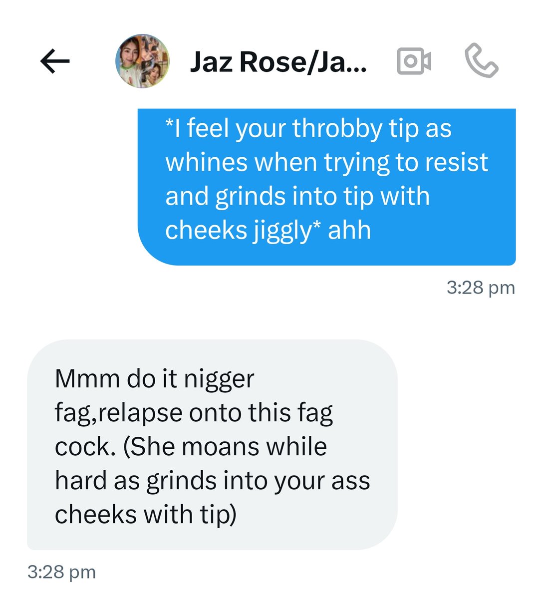 FearlessQueenN5's tweet photo. @KingofBikers156 She was racist and used animals to ra pe people and admitted to lying here, and you're defending that behaviour? https://t.co/npABZANXnE