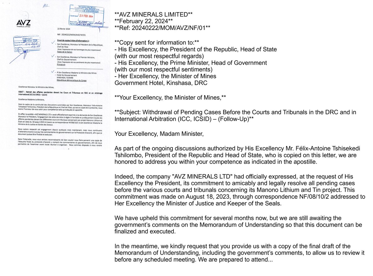 Le Congo N’est Pas à Vendre tweet media