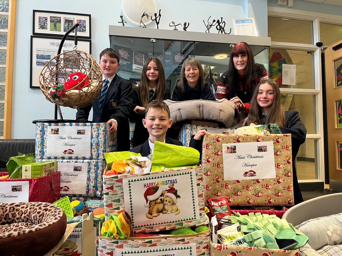 The 2024 hampers for Assisi are heaving with gifts. 

Did you know that Assisi wrap gift and film their animals enjoying donated gifts on Christmas morning? There’s a bit of uplifting social media content to enjoy!
▶️ bit.ly/3OTcHvr