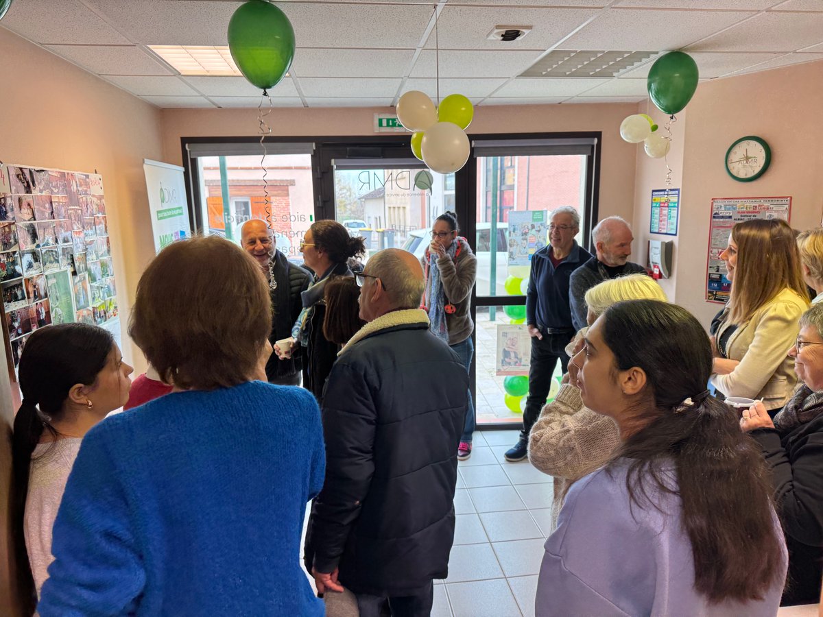 fedeADMR_82's tweet photo. {Anniversaire 60 ans de l’#ADMR d’Albias}🎂
Retour en image de la journée d’anniversaire de l’association avec sa Présidente, Mme BORI, les bénévoles, M. BLOCUS, RS et A. LAGARD, ATP en présence de la Maire, Mme MAGNANI, du Président, M. THIBAUT, et le Directeur @sdenardi https://t.co/agsii4yF18