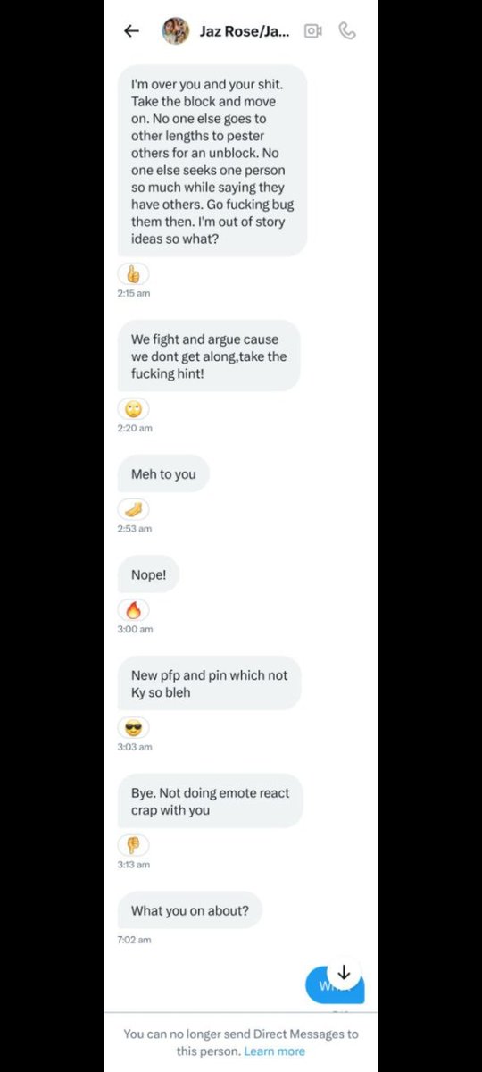 FearlessQueenN5's tweet photo. @KingofBikers156 Here she spammed Nik and kept admitting she bullied and treated her badly https://t.co/TCjamsqQCs