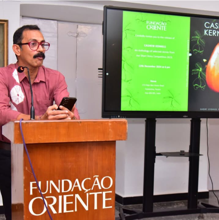 Troyribeiro's tweet photo. My prize winning story, 'Two Orphans' part of a short stories Anthology - Cashew Kernels, was released yesterday at Fundação Oriente, Goa.
#shortstories #Goa #FundacaoOrienteIndia #anthology #prizewinning #TwoOrphans #CashewKernels #Published #writer #Author #writingcommunity https://t.co/ED5xH0xGQU