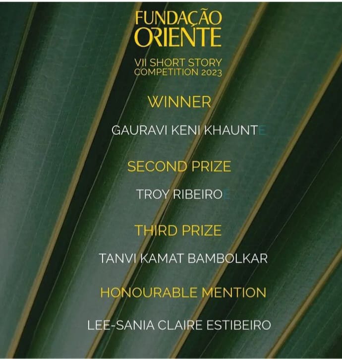 Troyribeiro's tweet photo. My prize winning story, 'Two Orphans' part of a short stories Anthology - Cashew Kernels, was released yesterday at Fundação Oriente, Goa.
#shortstories #Goa #FundacaoOrienteIndia #anthology #prizewinning #TwoOrphans #CashewKernels #Published #writer #Author #writingcommunity https://t.co/ED5xH0xGQU