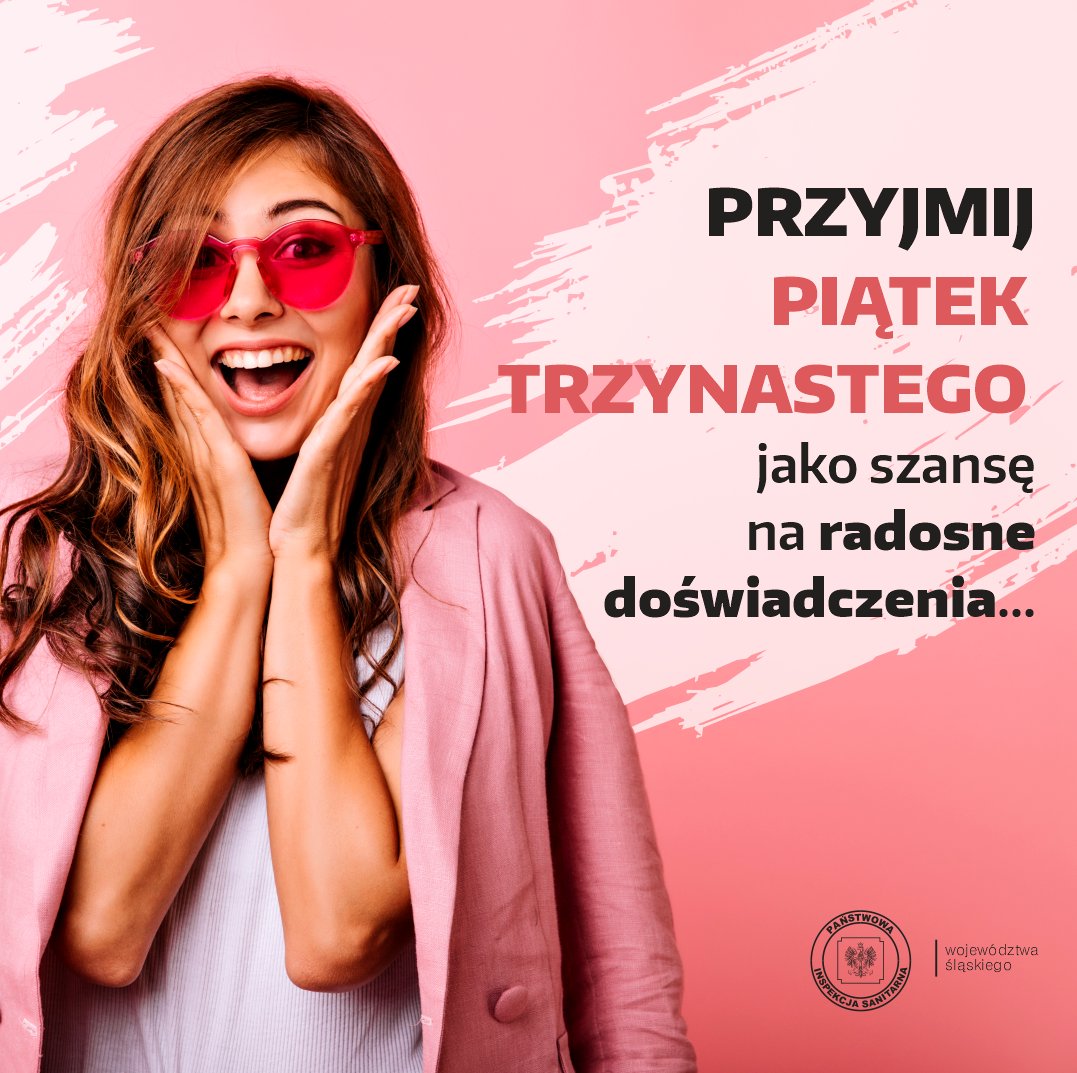 wssekatowice's tweet photo. 👉Pamiętaj, że to, jak postrzegasz dany dzień😁🍀☀️ ma ogromny wpływ na twoje samopoczucie🥰😋☺️
#trzynastegopiątek #dobryhumor #szczęśliwydzień #sanepid https://t.co/9MtLCn9n19