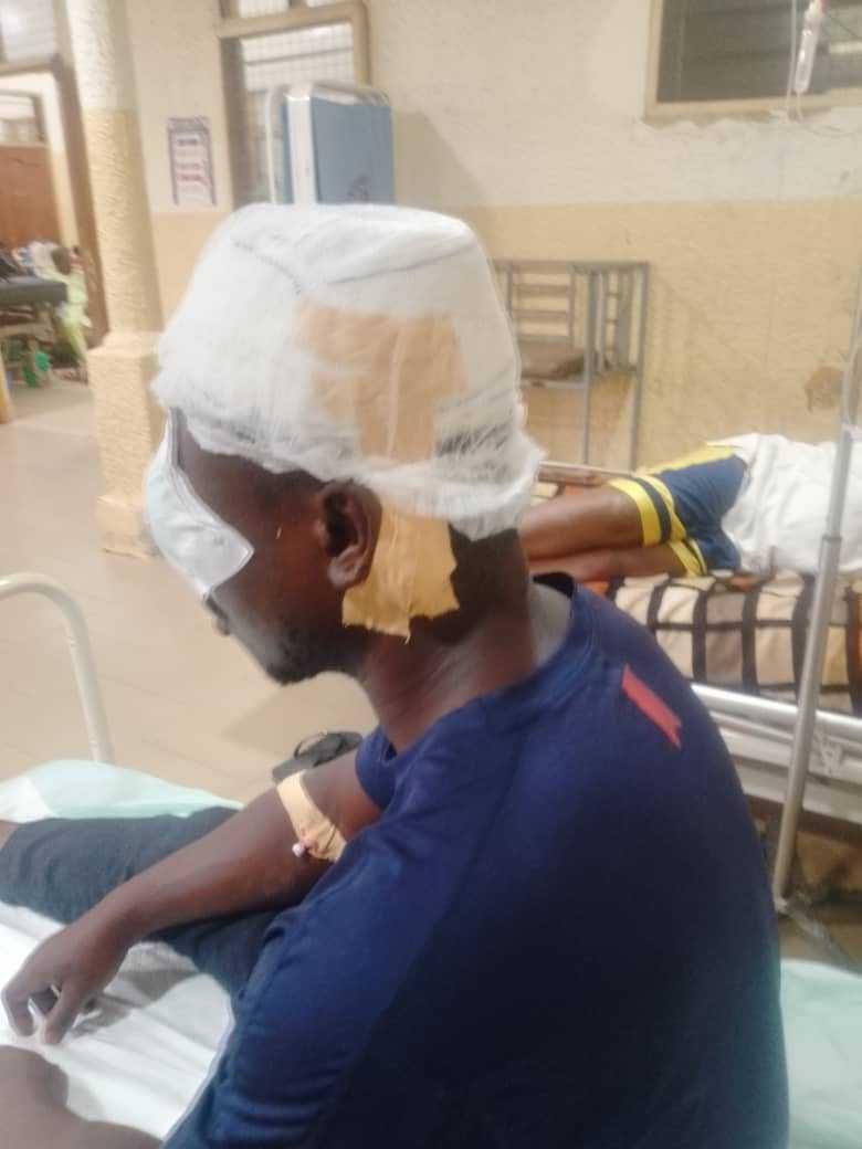 Teacher associations are calling for the immediate prosecution of a student, who allegedly stabbed a teacher in the eye, at the Asuoso Senior High School. 

The incident which has left the teacher blind in one eye, allegedly ensued after the student was found loitering outside,