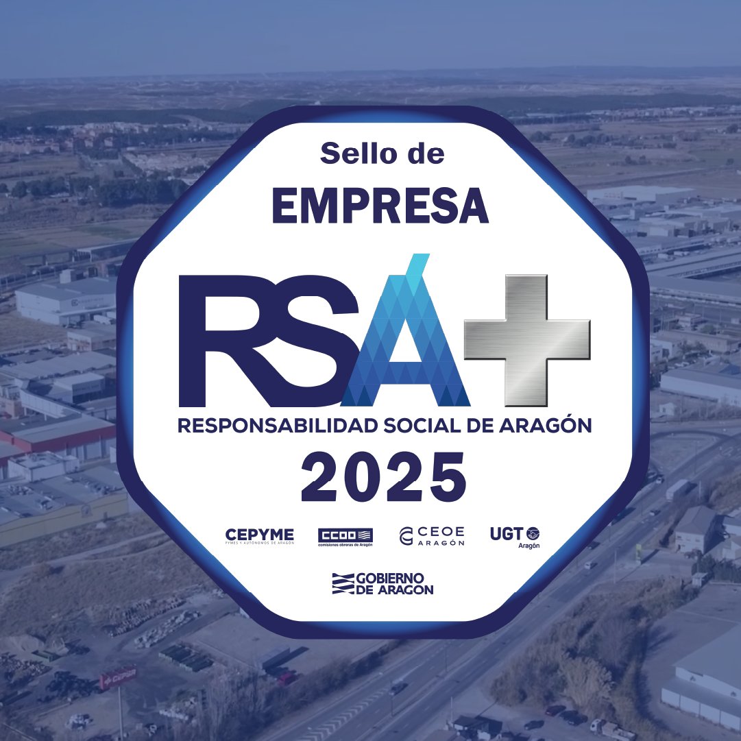Todos hacemos repaso en diciembre de nuestros mejores momentos del año,y en Mercazaragoza estamos orgullosos de algo que aún no os hemos contado, Aragón Empresa nos ha vuelto a reconocer como empresa sostenible y hemos recibido el Sello de Responsabilidad Social de Aragón 2025🌍