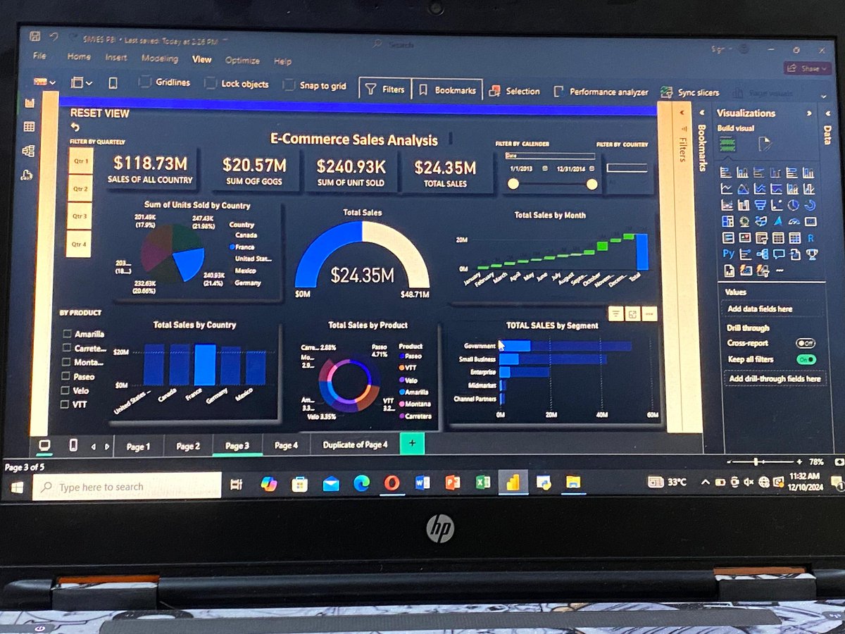 CodeverseHubilr's tweet image. Our students at Codeverse Tech Hub showcased their Power BI project presentations, and we couldn’t be more proud! While we had to make a few corrections on some visualizations, it’s all part of the learning process, and they took the feedback like true professionals #dataanalysis