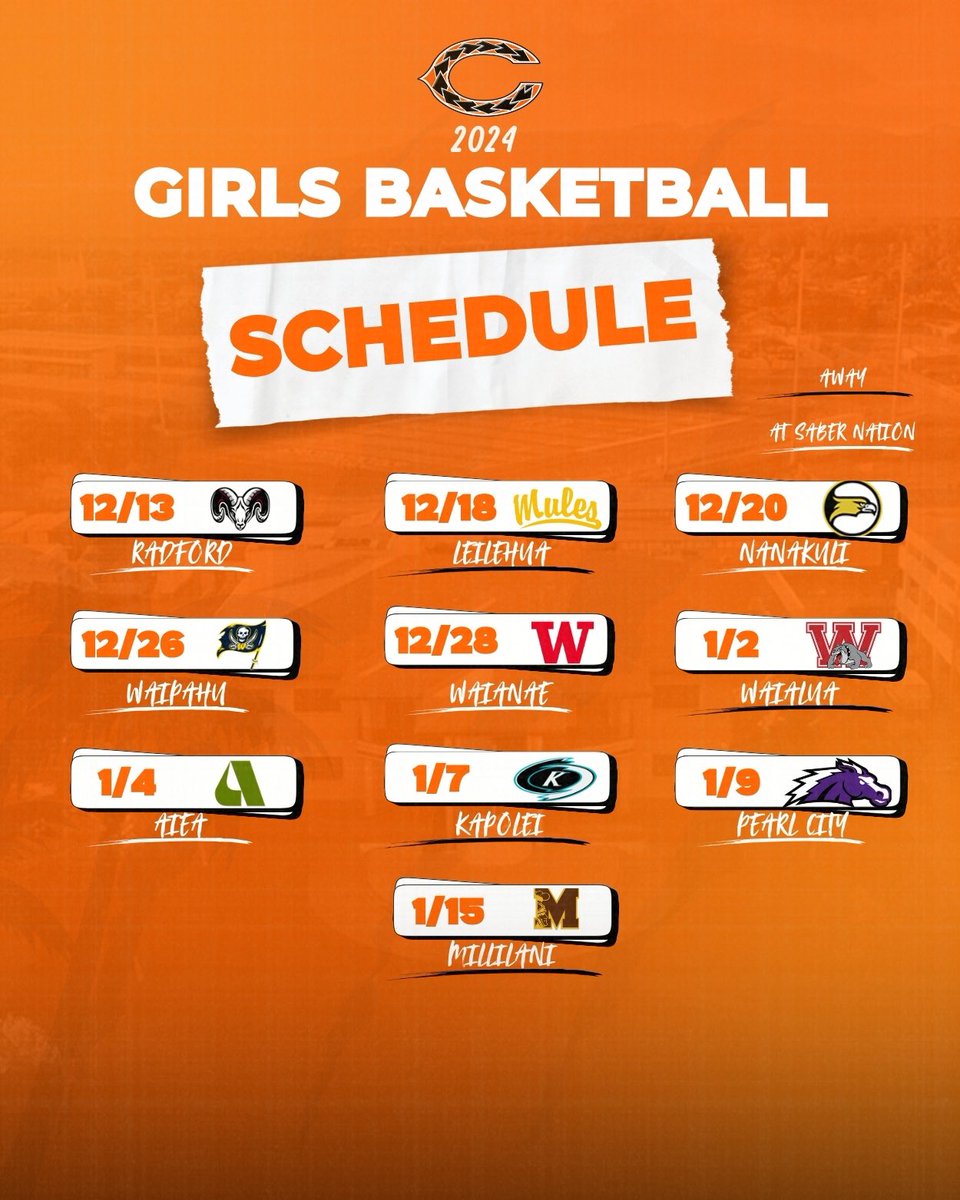 Regular season schedule 24-25! Excited for this year! #sophomoreszn