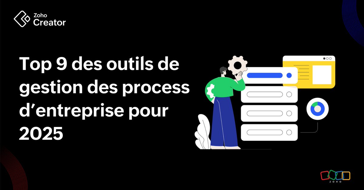Optimisez vos process d’entreprise en 2025!

La gestion des processus est au cœur de la performance et de la transformation des entreprises. Découvrez notre sélection des 9 meilleurs outils de gestion des process d’entreprise pour 2025.

zurl.co/aBynP

#Zoho