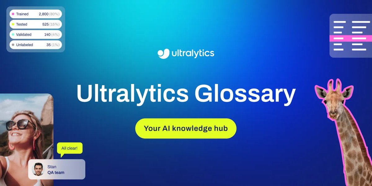ultralytics's tweet image. Looking at anomaly detection with Ultralytics' Glossary! 🚀
Explore how anomaly detection in AI and ML can reveal patterns that deviate from norms, enhancing security, healthcare, and manufacturing efficiency.
Learn more ➡️ ow.ly/oRJ850U6WTg
#AI #AnomalyDetection