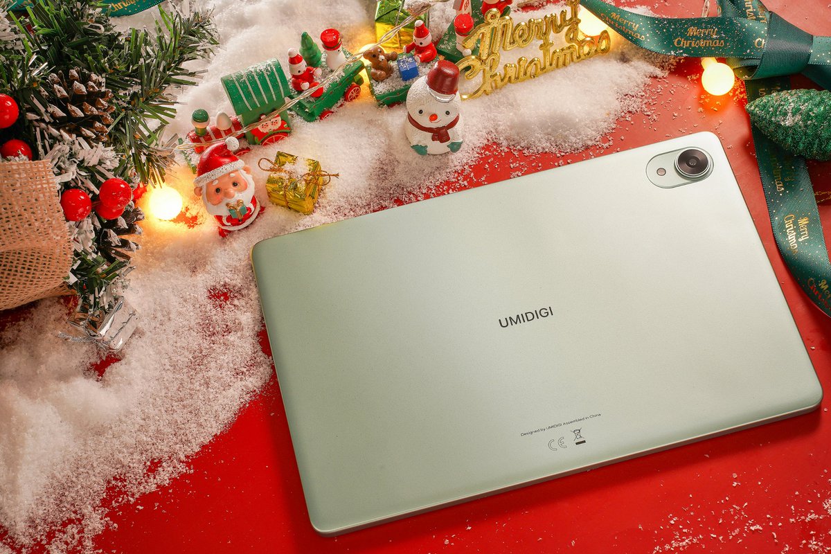 umidigi's tweet photo. ✨ This Christmas, #G9Tab brings clarity, storage, and power together. An 11-inch display, 256GB memory, and a 7200mAh battery make it perfect for your holiday needs. Click to learn more! 🎅🎁🎄
AliExpress 🛒 https://t.co/L4p0zuH83G
Amazon 🛒https://t.co/FbNuxVsR2A https://t.co/QL6xSbtvoP
