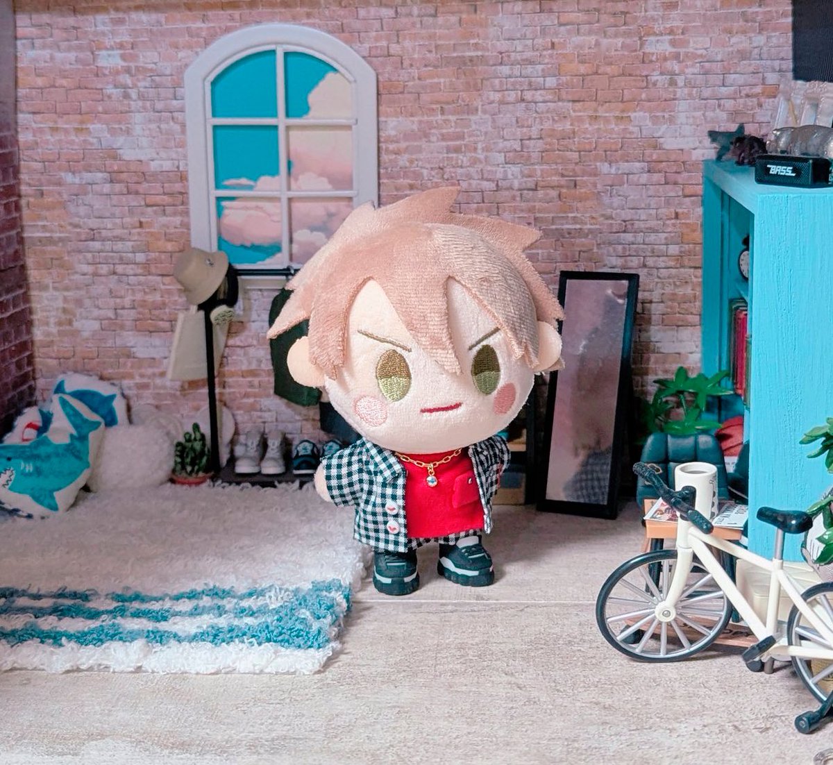 グラブル「グラブルフレンドさんから麻秋ぬいのめちゃ可愛い着せ替え写真を頂きましたきゃわわお」|やまねあやののイラスト