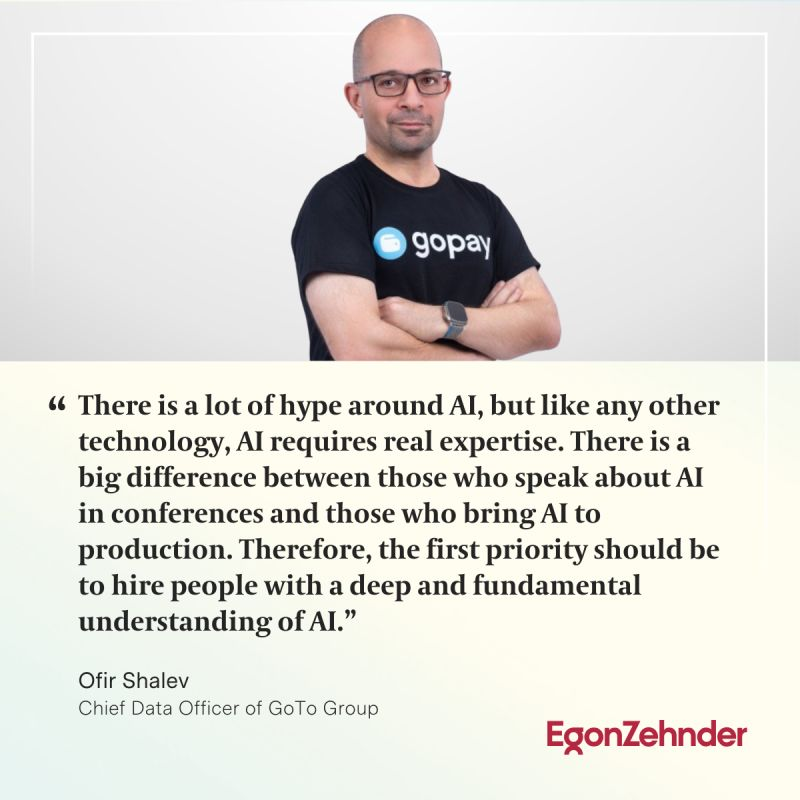 Q: "What would be your advice to #CIOs who are just beginning their #AI journey?"
A: ⬇️
Thx <a href="/BurcuBicakci/">Burcu Bicakci</a> <a href="/EgonZehnder/">Egon Zehnder</a>