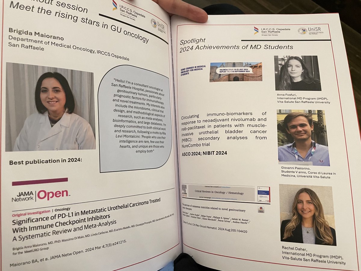 Sumanta K. Pal, MD, FASCO (@montypal) on Twitter photo Open up the program book for #GURetreat24 & you will see immediately the uniqueness of <a href="/AndreaNecchi/">Andrea Necchi</a>’s meeting - no unnecessary focus on senior faculty bios; instead, 6 pages devoted to fellows, junior faculty & their accomplishments - <a href="/NazliDizman/">Nazli Dizman</a>, <a href="/Tinnalav/">Tinatin Alaverdashvili</a> <a href="/vale_tateo/">Valentina Tateo</a> Open up the program book for #GURetreat24 & you will see immediately the uniqueness of <a href="/AndreaNecchi/">Andrea Necchi</a>’s meeting - no unnecessary focus on senior faculty bios; instead, 6 pages devoted to fellows, junior faculty & their accomplishments - <a href="/NazliDizman/">Nazli Dizman</a>, <a href="/Tinnalav/">Tinatin Alaverdashvili</a> <a href="/vale_tateo/">Valentina Tateo</a>